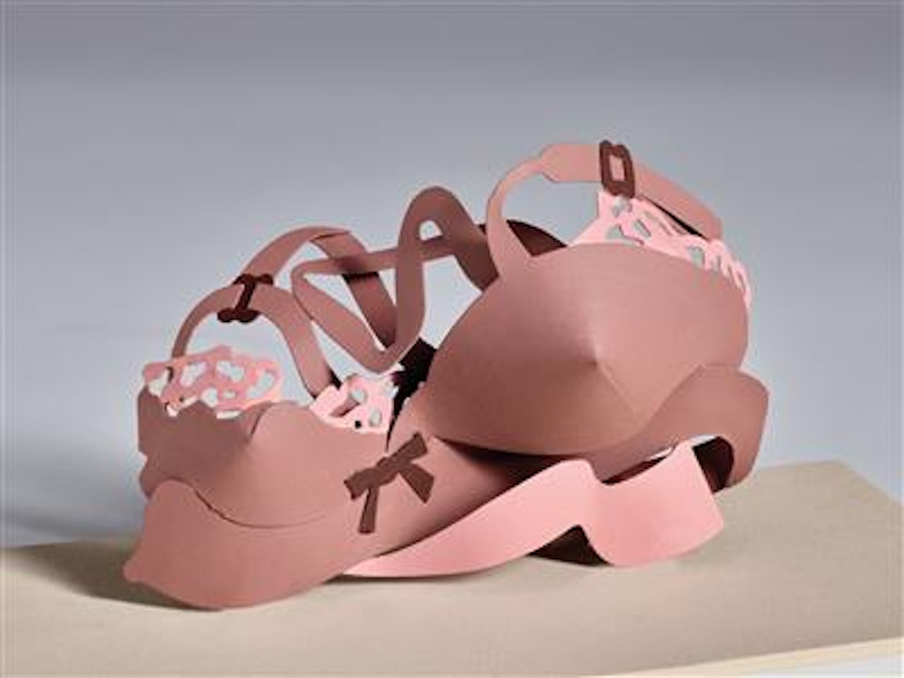 Tiny Dropped Bra #29 by Tom Wesselmann