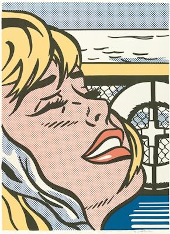 Shipboard Girl by Roy Lichtenstein
