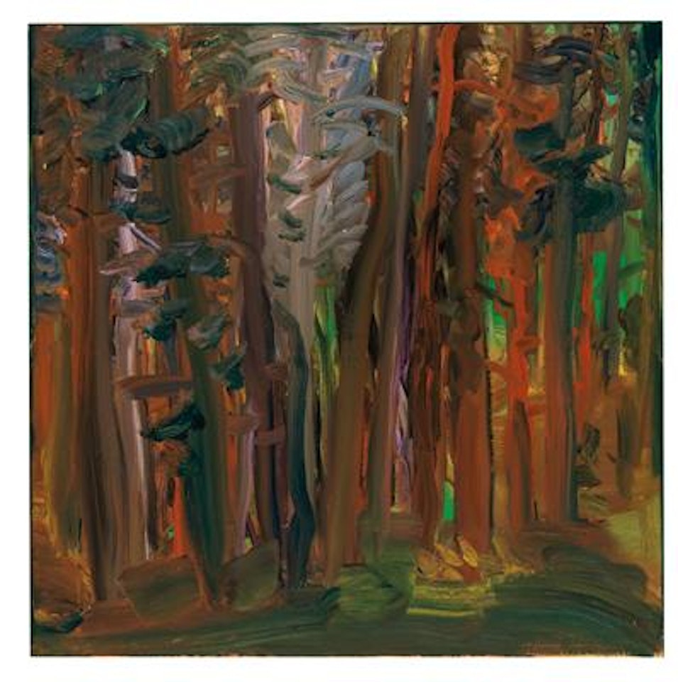 Wald by Rainer Fetting