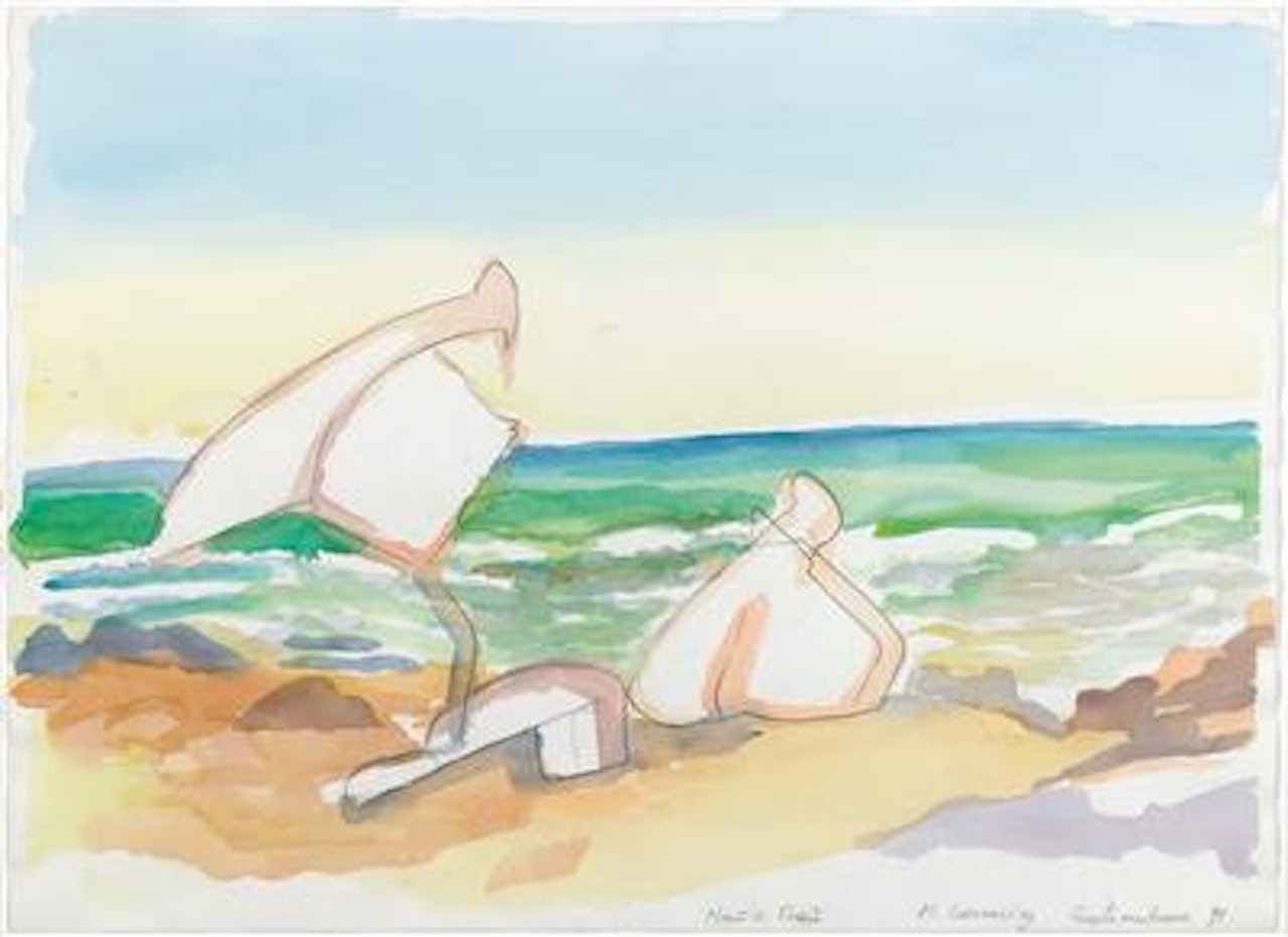 “Mann und Frau” by Maria Lassnig