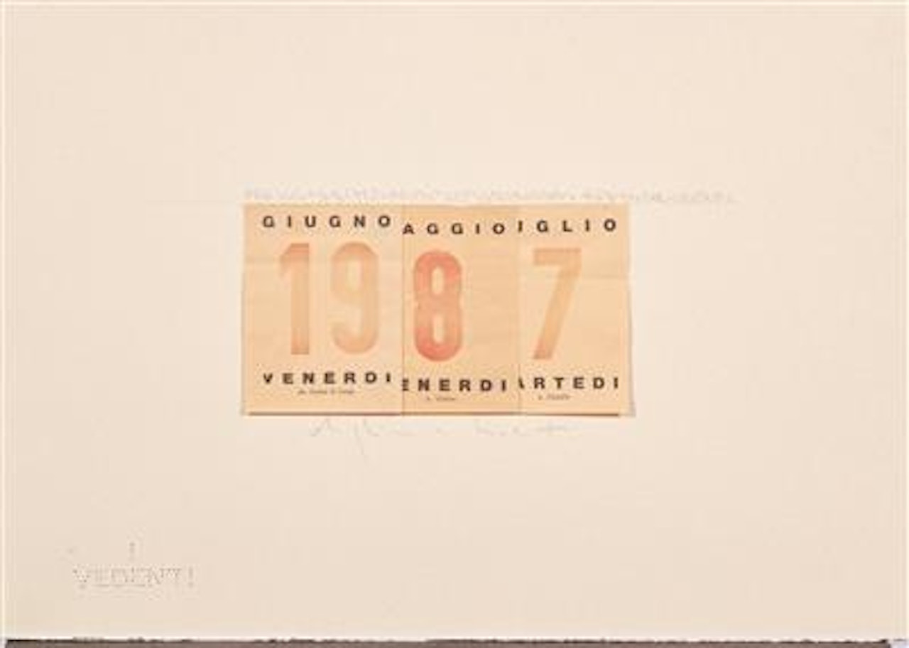 Calendario by Alighiero Boetti