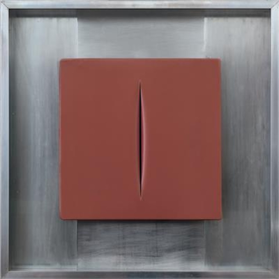 Concetto Spaziale by Lucio Fontana