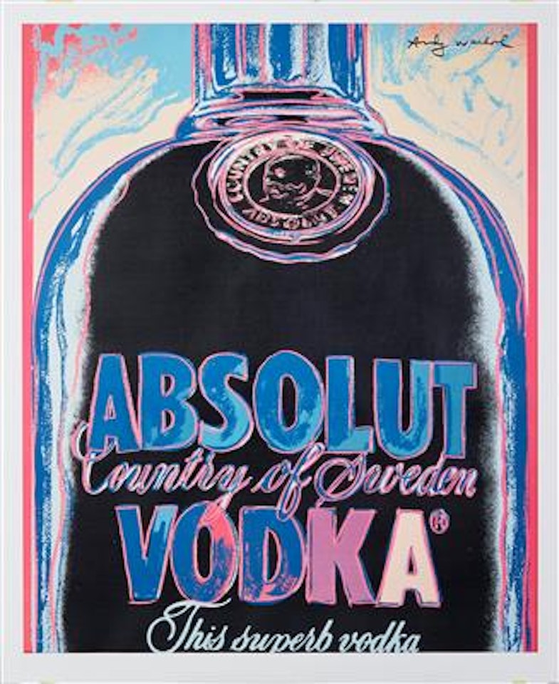 Absolut Vodka by Andy Warhol