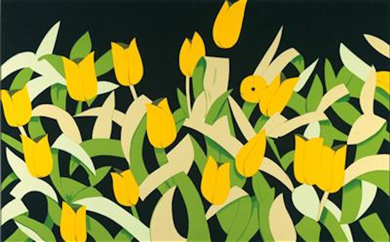 Yellow Tulips by Alex Katz