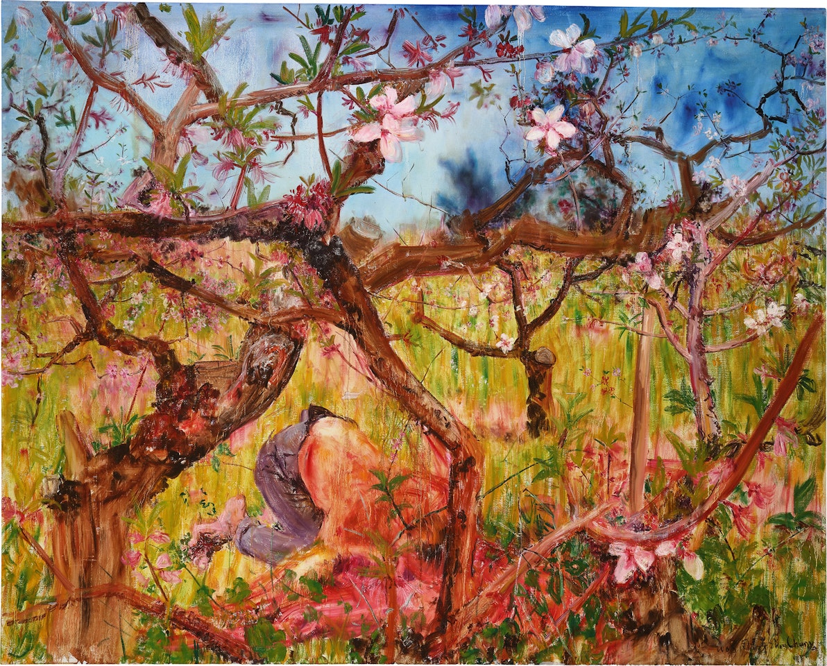 Smell the Flowers by Zhou Chunya