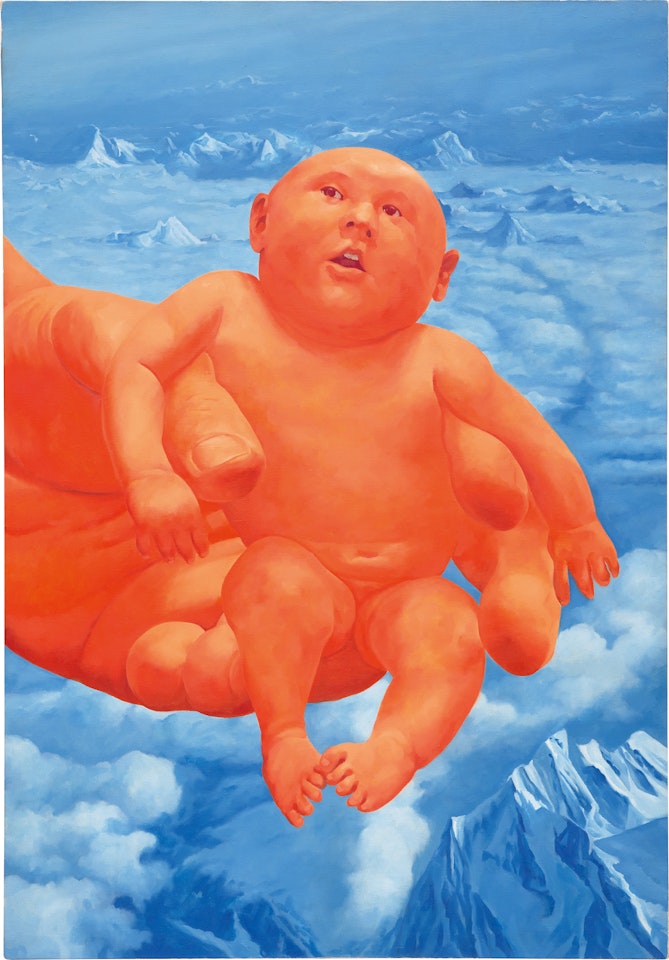 2002.4.10 by Fang Lijun