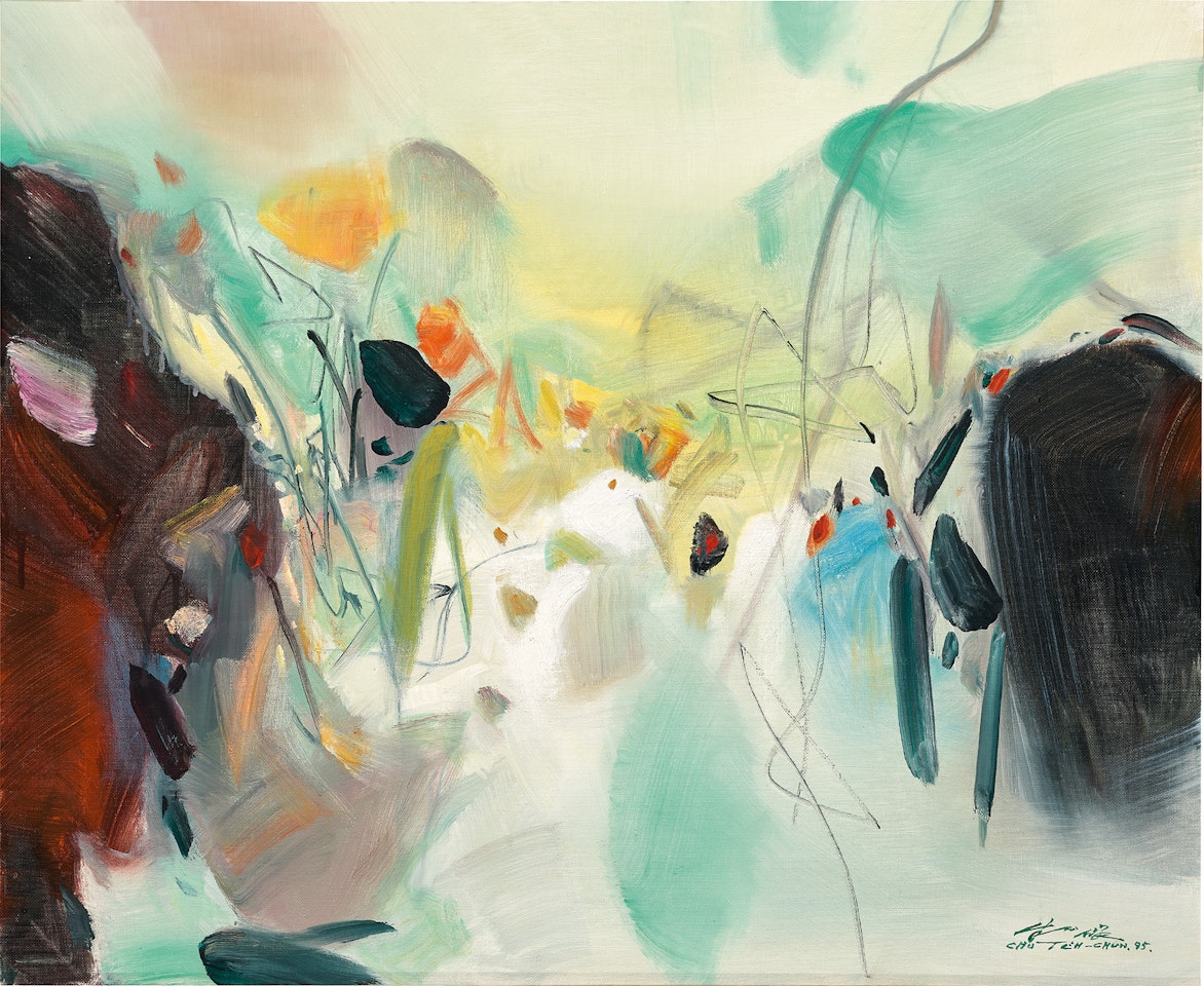 Fuision Poétique (Poetic Fusion) by Chu Teh-Chun