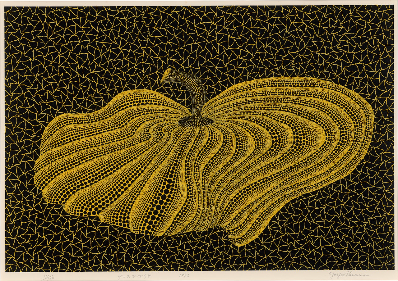 Dancing Pumpkin by Yayoi Kusama