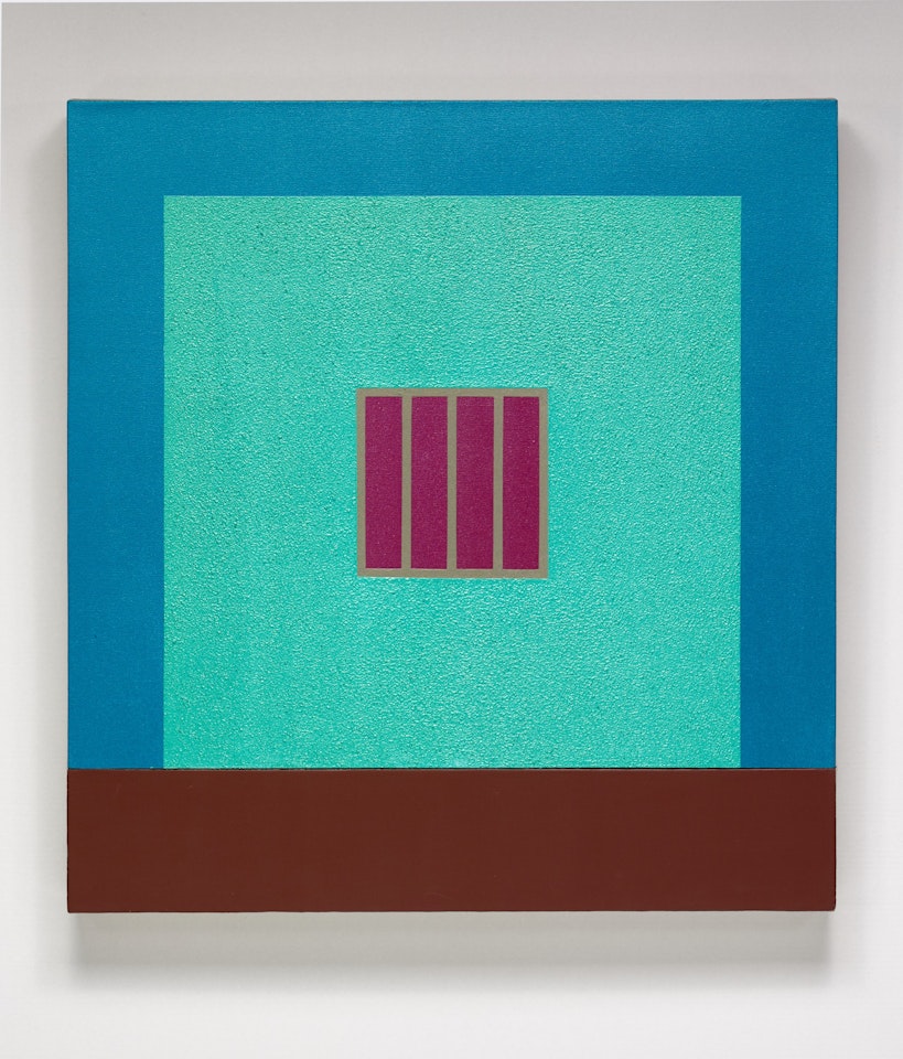 Green Prison by Peter Halley