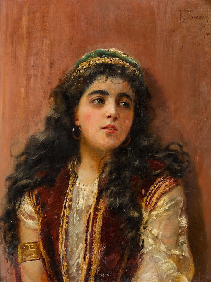 Turkish Girl by Konstantin Makovsky
