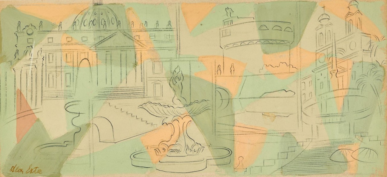 Rome by Alexandra Exter
