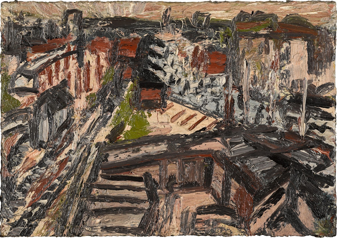 Dalston Junction No.1 by Leon Kossoff