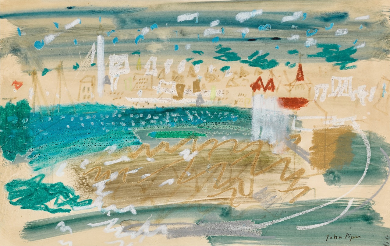 Turpault Castle by John Piper