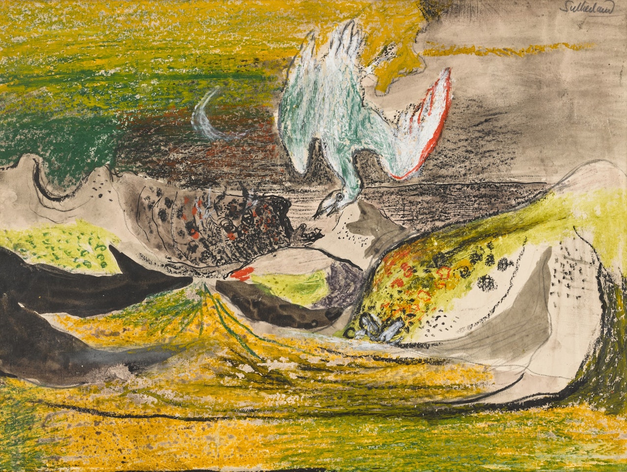 The Dying Swan by Graham Sutherland