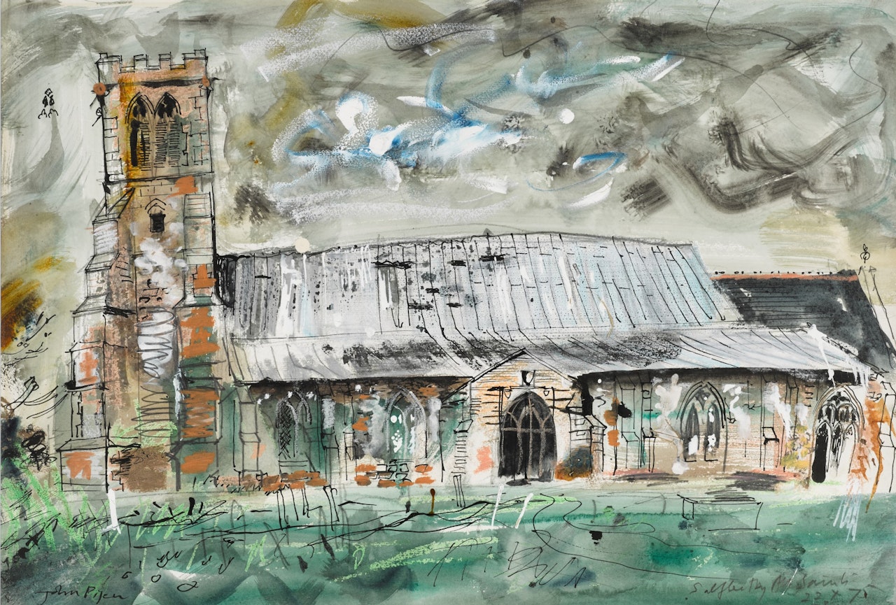 Saltfleetby, All Saints by John Piper