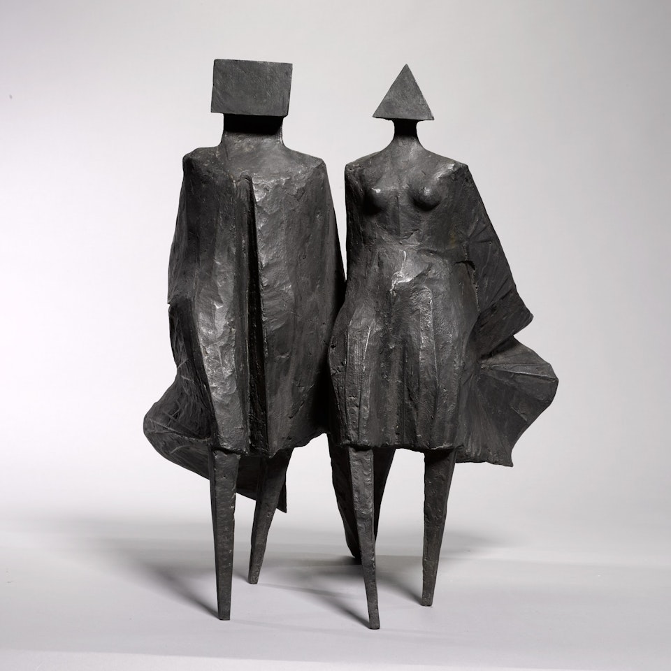 Cloaked Couple I by Lynn Chadwick