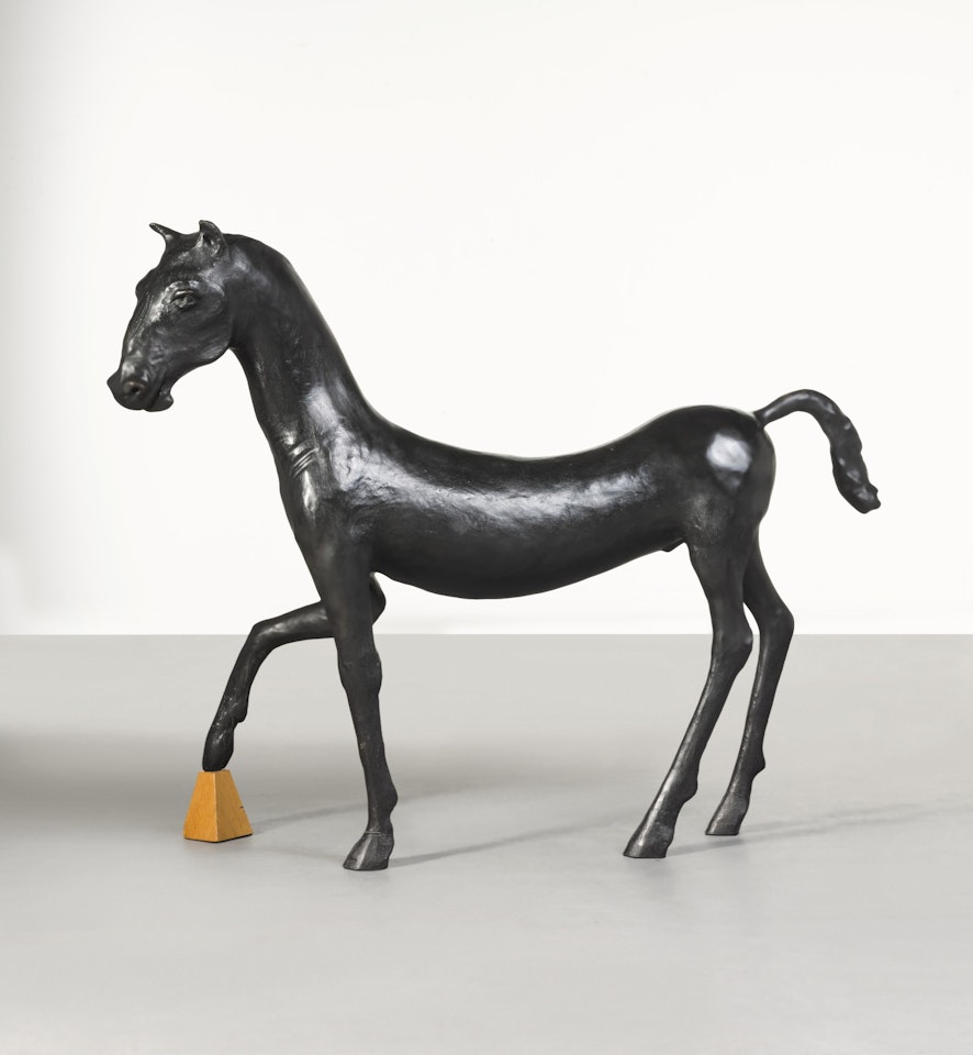Field Day 1 (Kouros Horse) by Barry Flanagan
