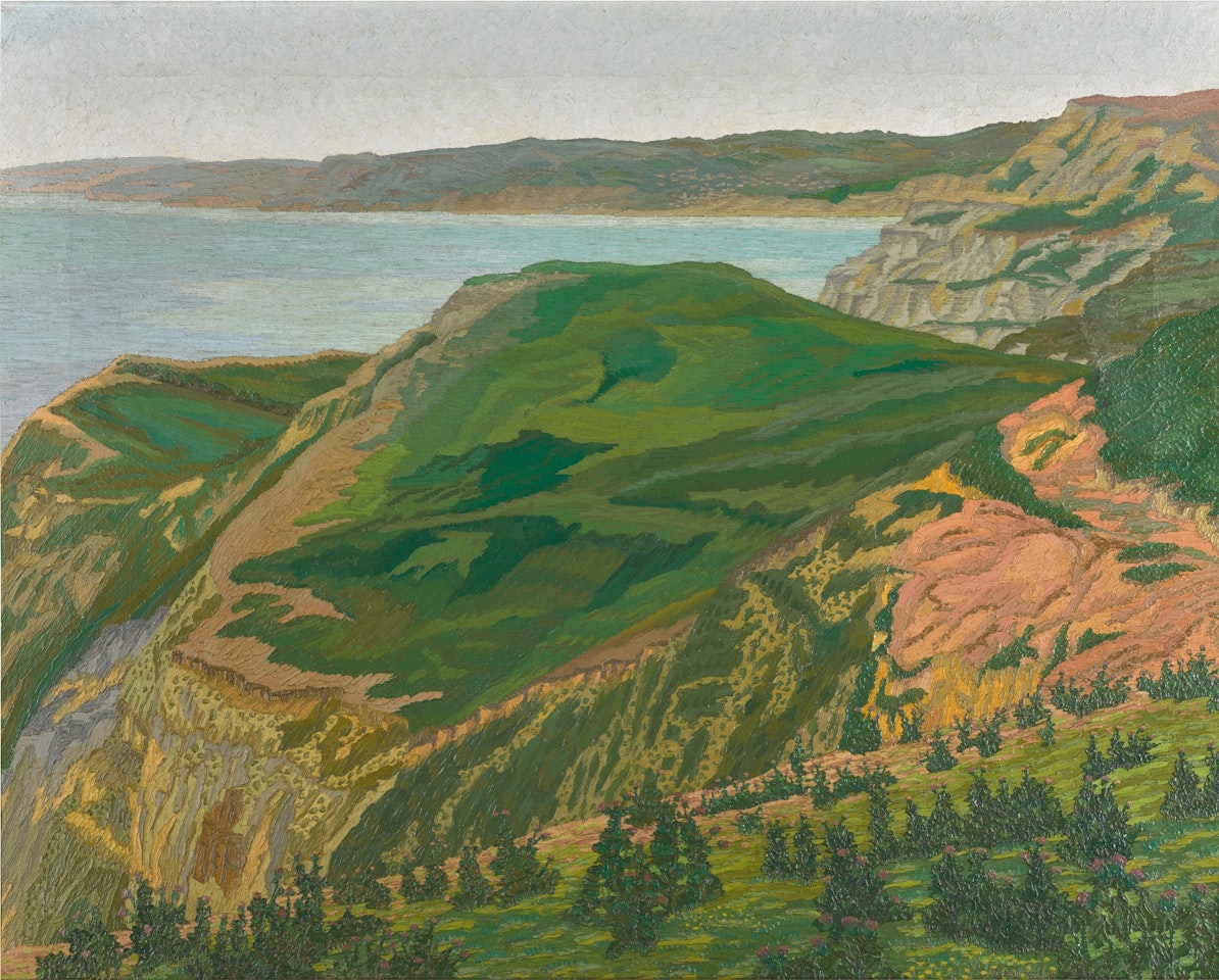 The Dorset Cliffs by Charles Ginner