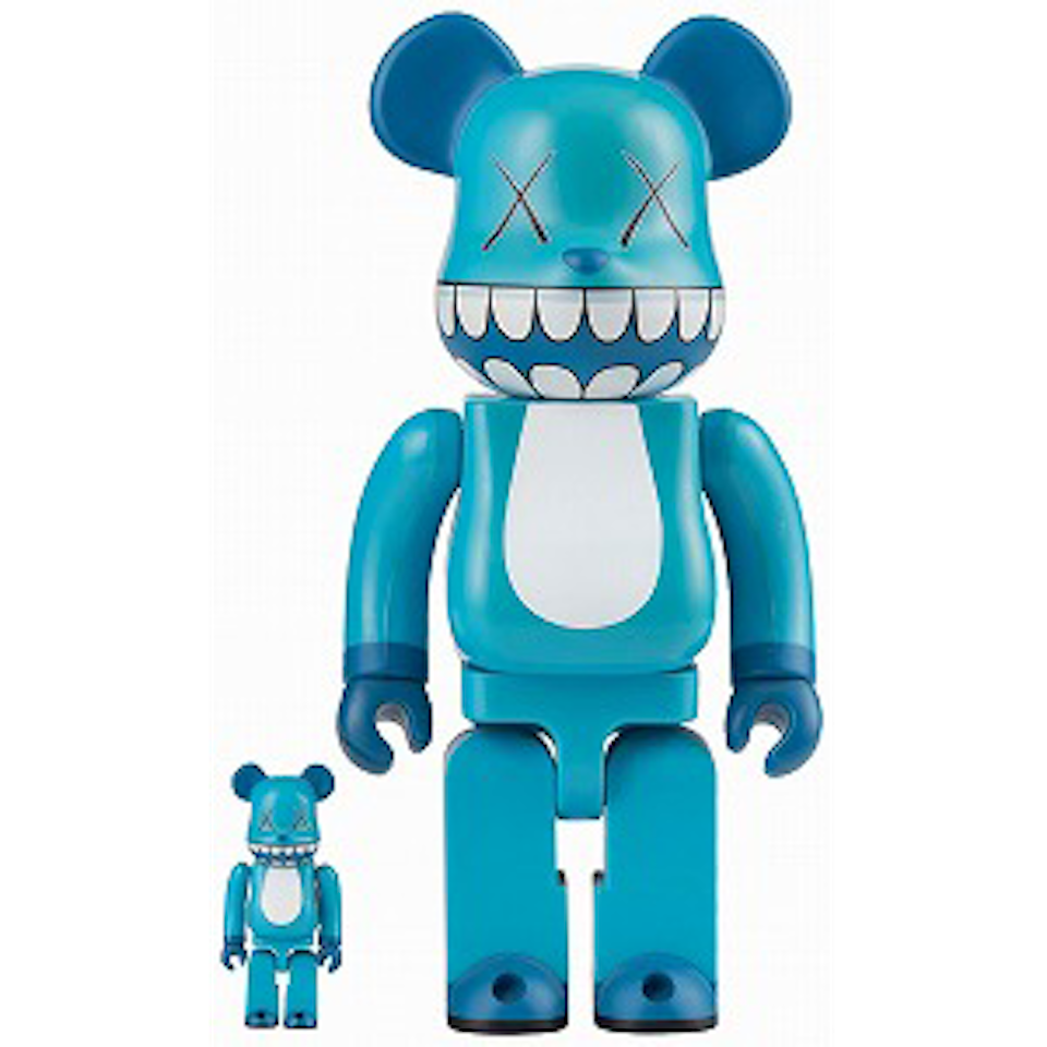 BE@RBRICK KAWS CHOMPERS 400％+100% by Kaws