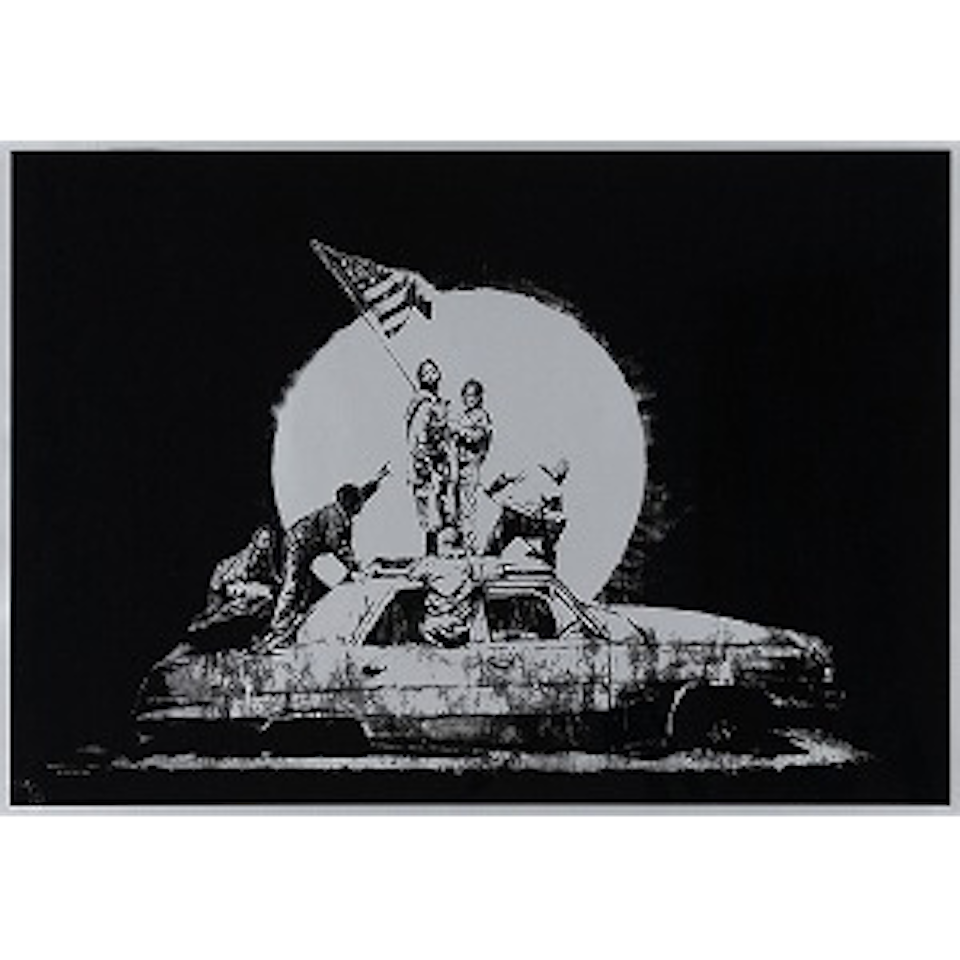 Flag by Banksy