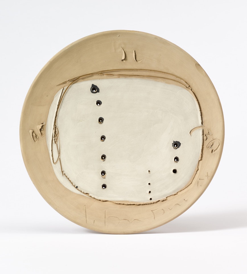 Concetto spaziale by Lucio Fontana