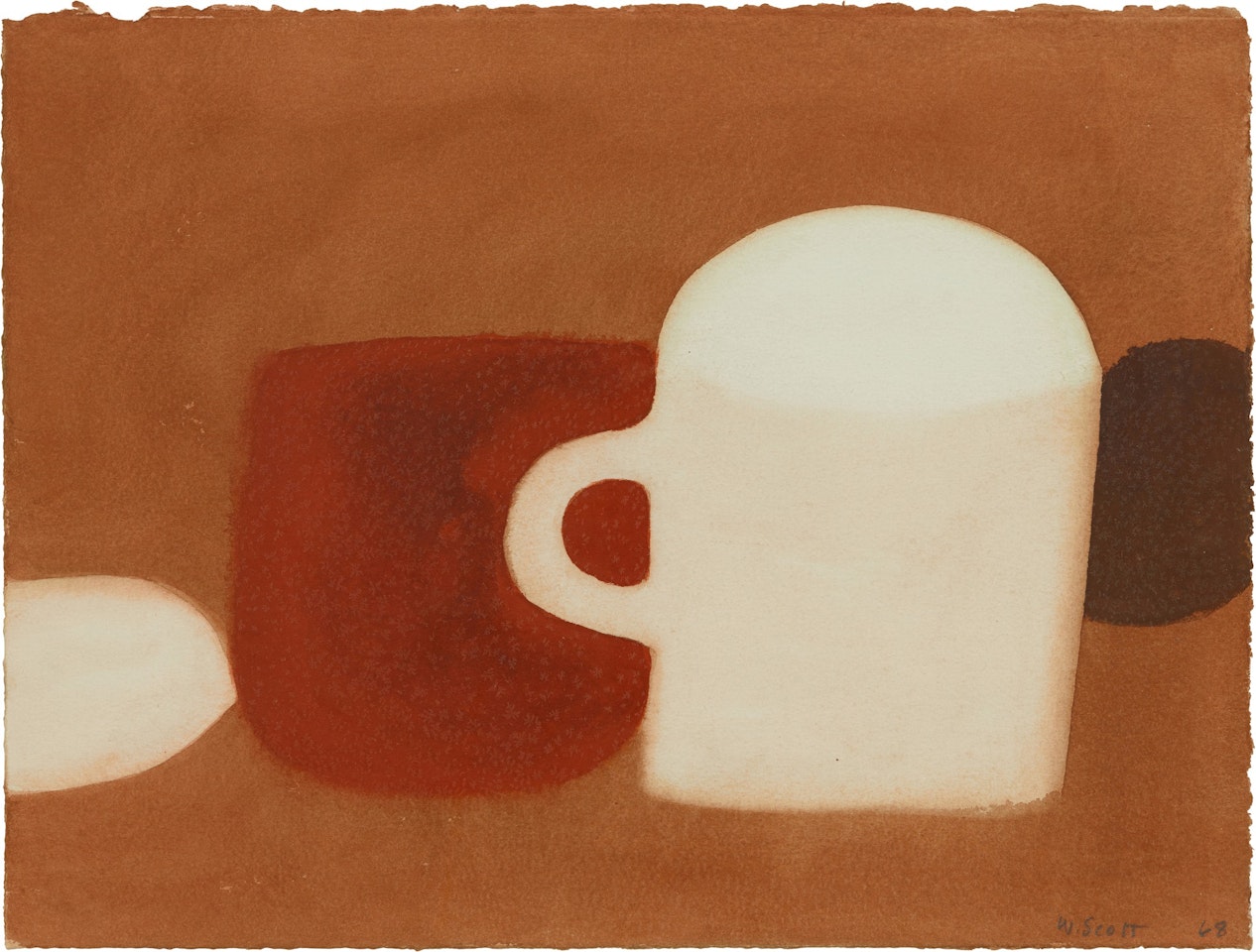 Still Life, Brown Theme I by William Scott