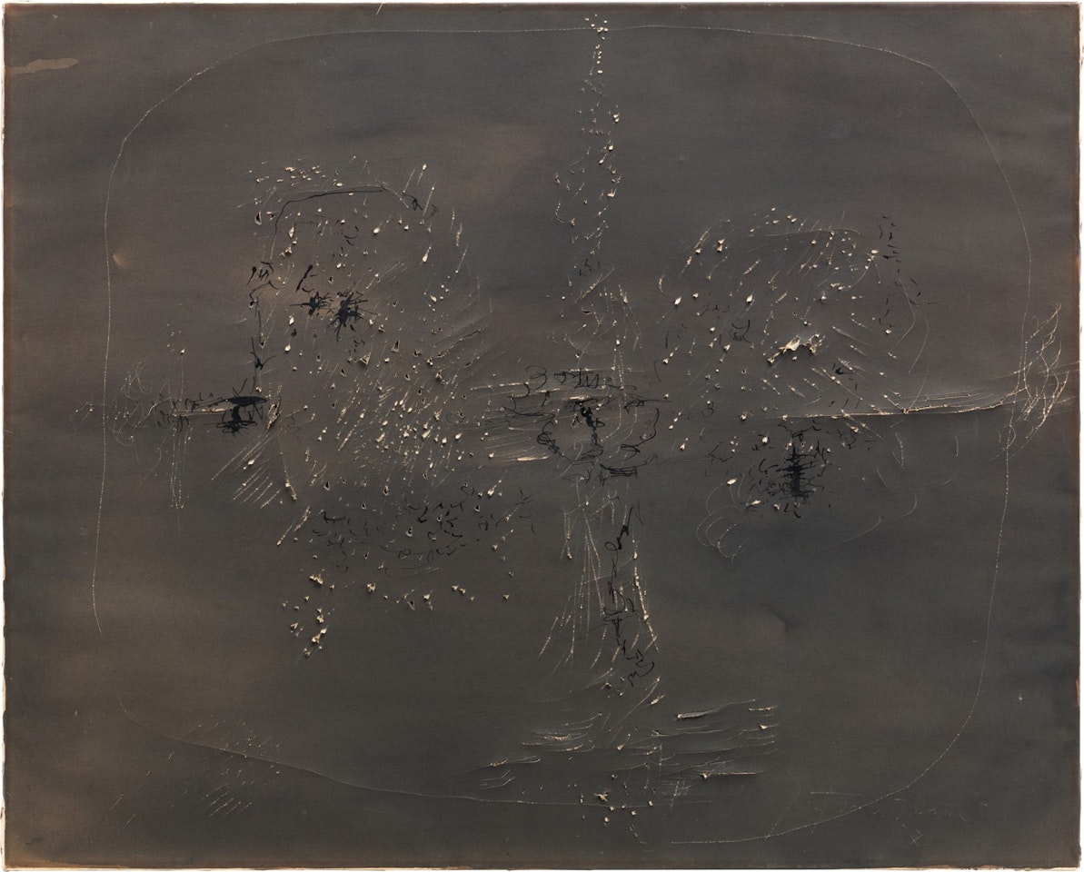 Concetto spaziale by Lucio Fontana