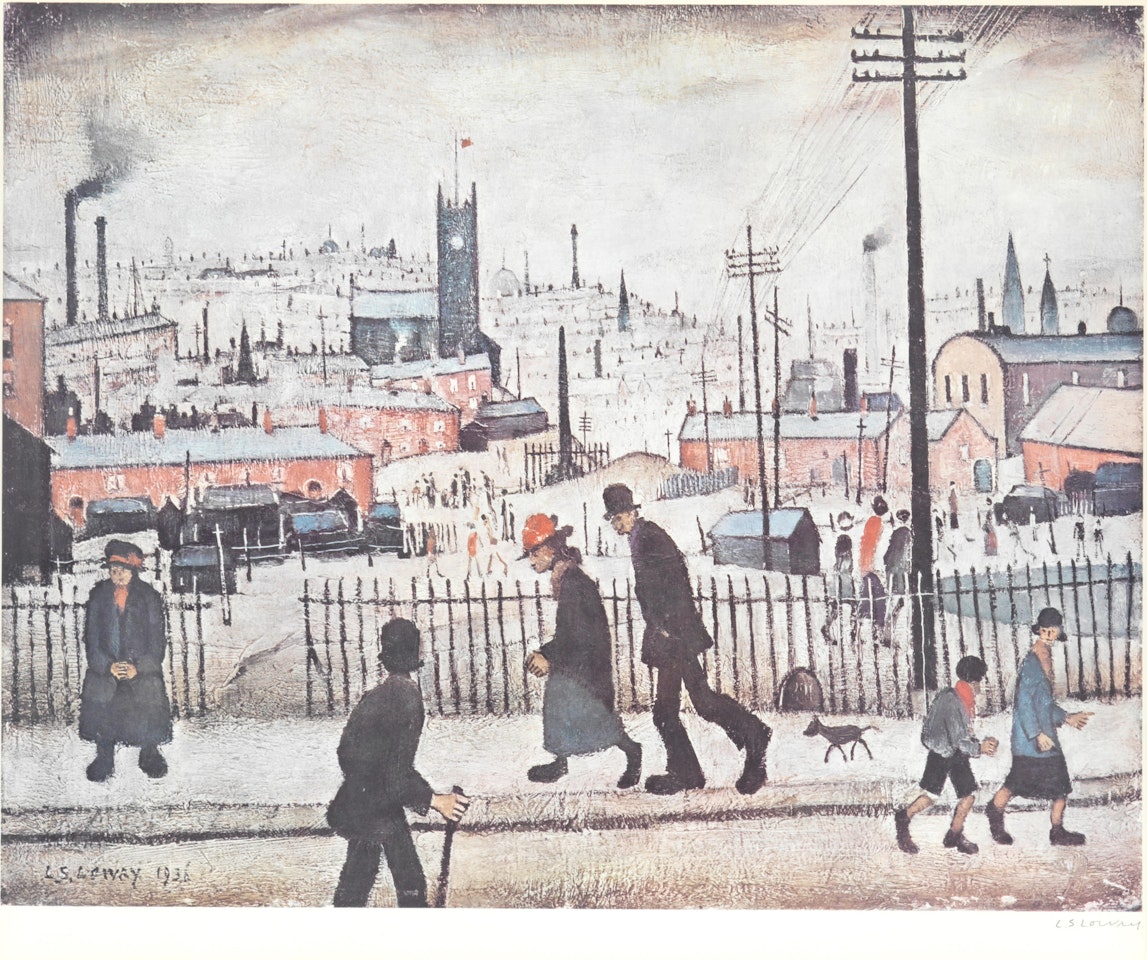 View of a Town by Laurence Stephen Lowry