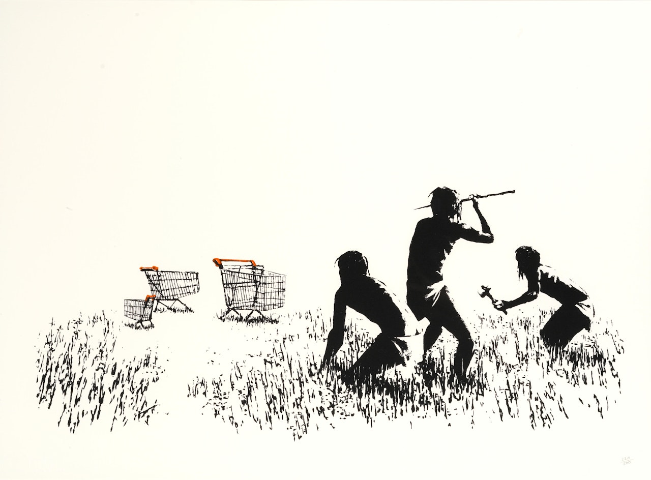 Trolleys by Banksy