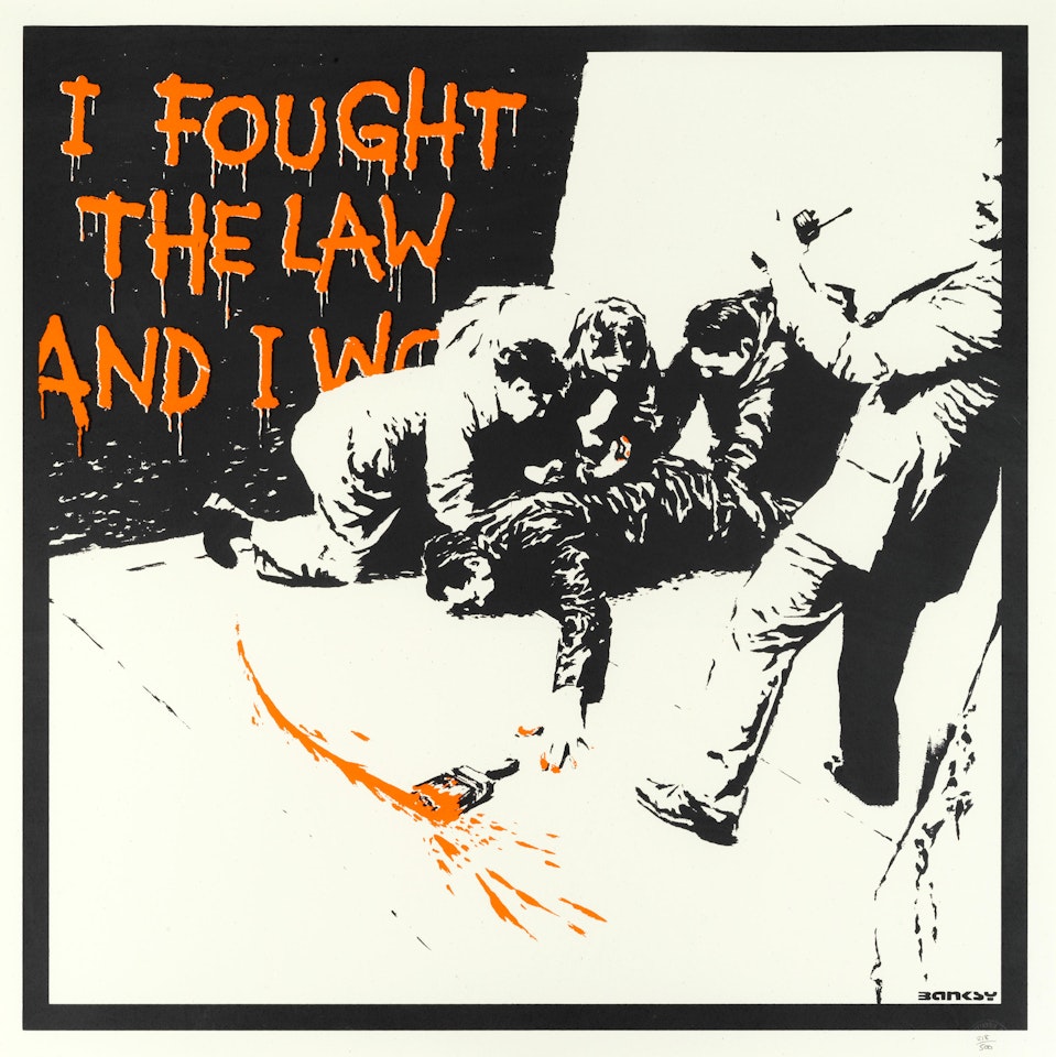 I Fought the Law by Banksy