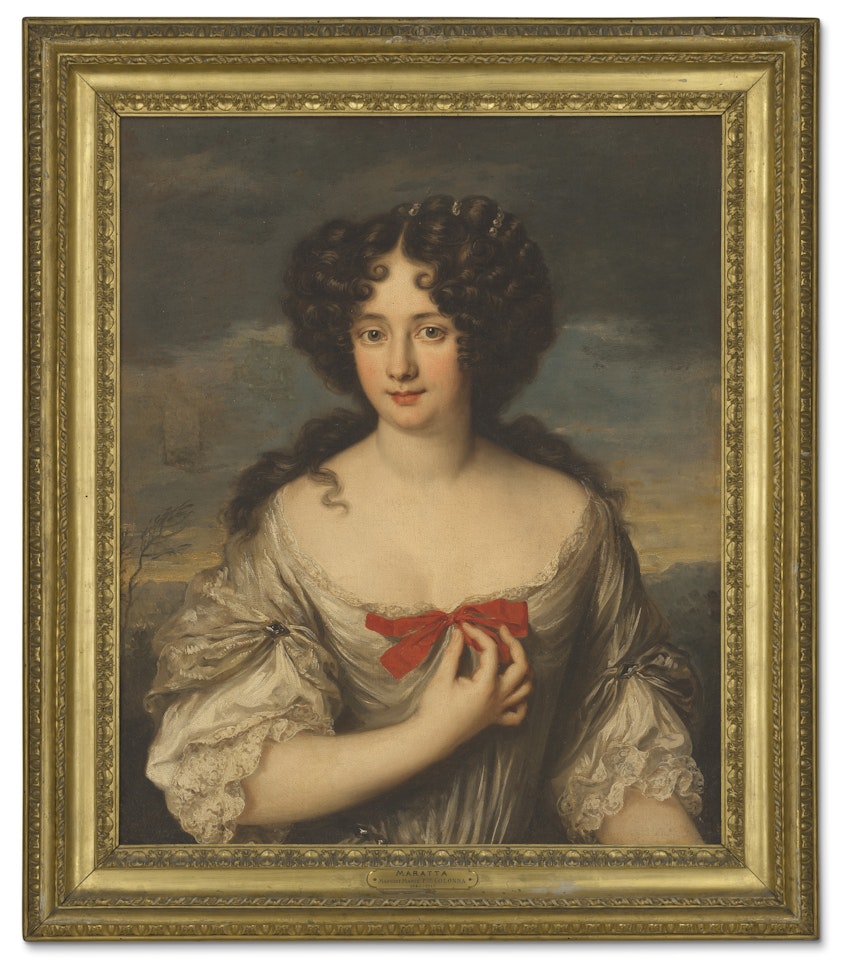 Portrait of Hortense Mancini (1646-1699), Duchesse de Mazarin, half-length by Jacob Ferdinand Voet