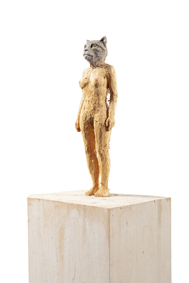 Katzenfrau by Stephan Balkenhol