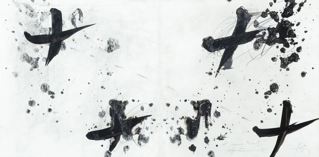 Untitled by Antoni Tapies
