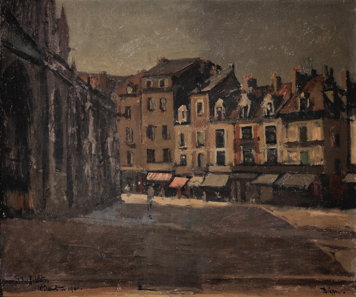 Rue de la Boucherie with St Jacques by Walter Richard Sickert