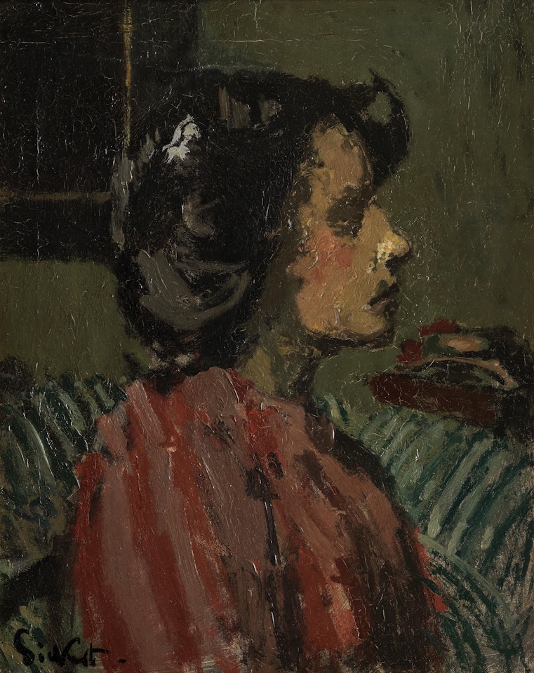Portrait of Mrs Barrett by Walter Richard Sickert