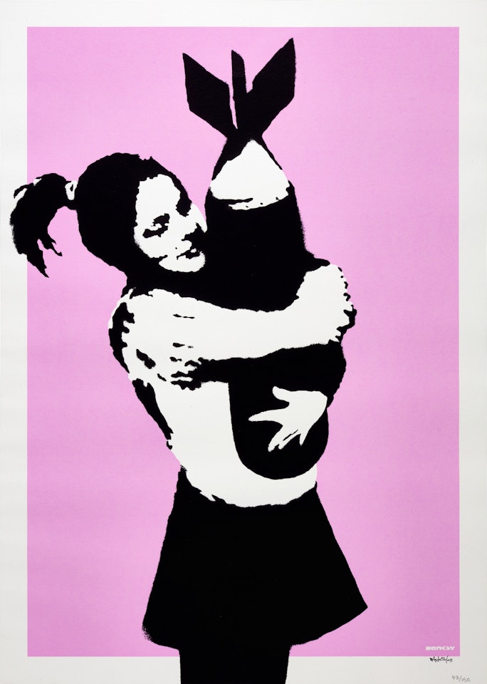 Bomb Love by Banksy
