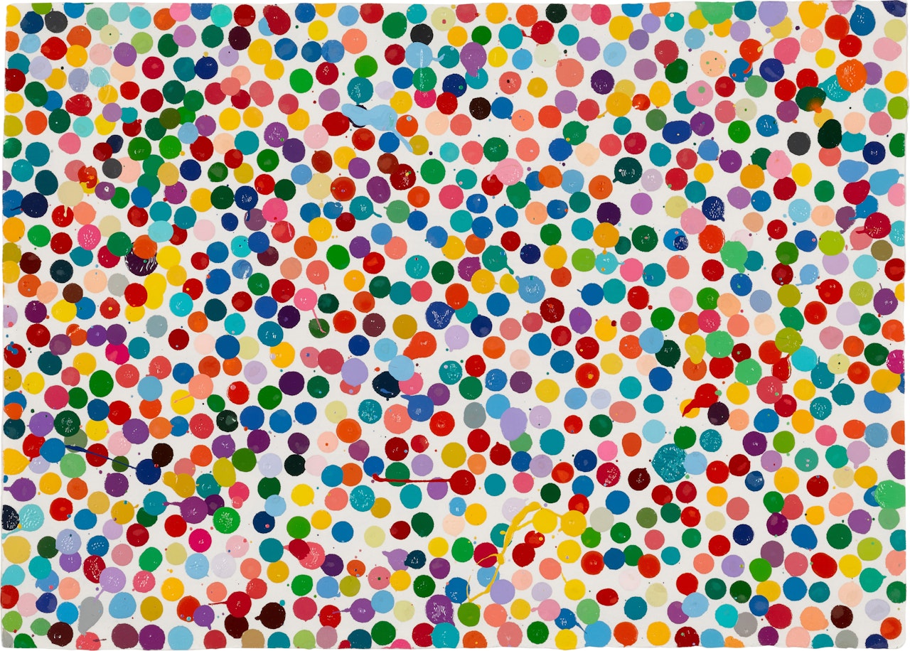 217. Just hide your hands, from The Currency by Damien Hirst