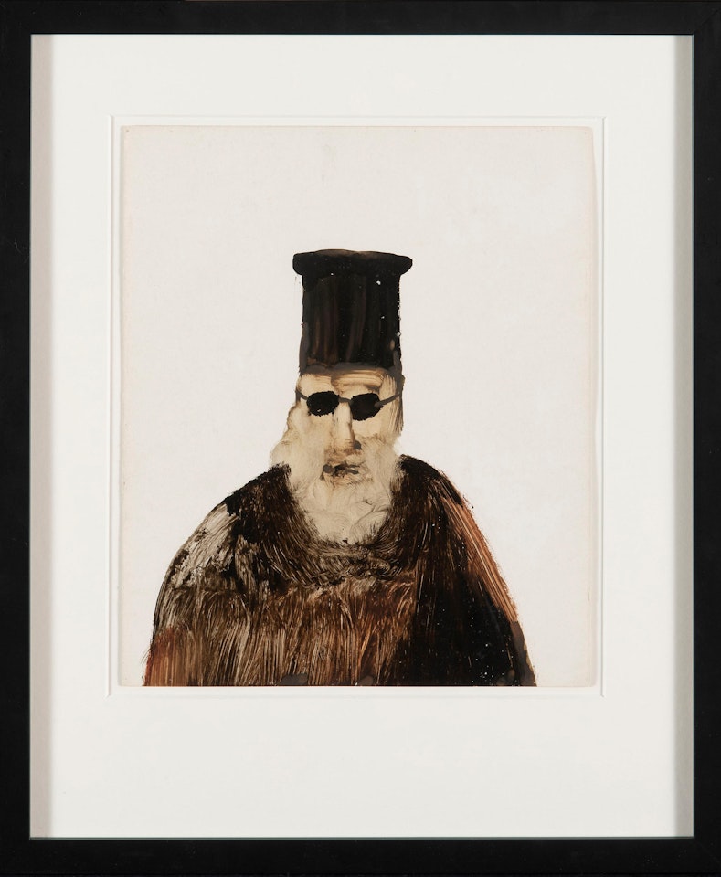 Greek Priest, Hydra by Sidney Nolan