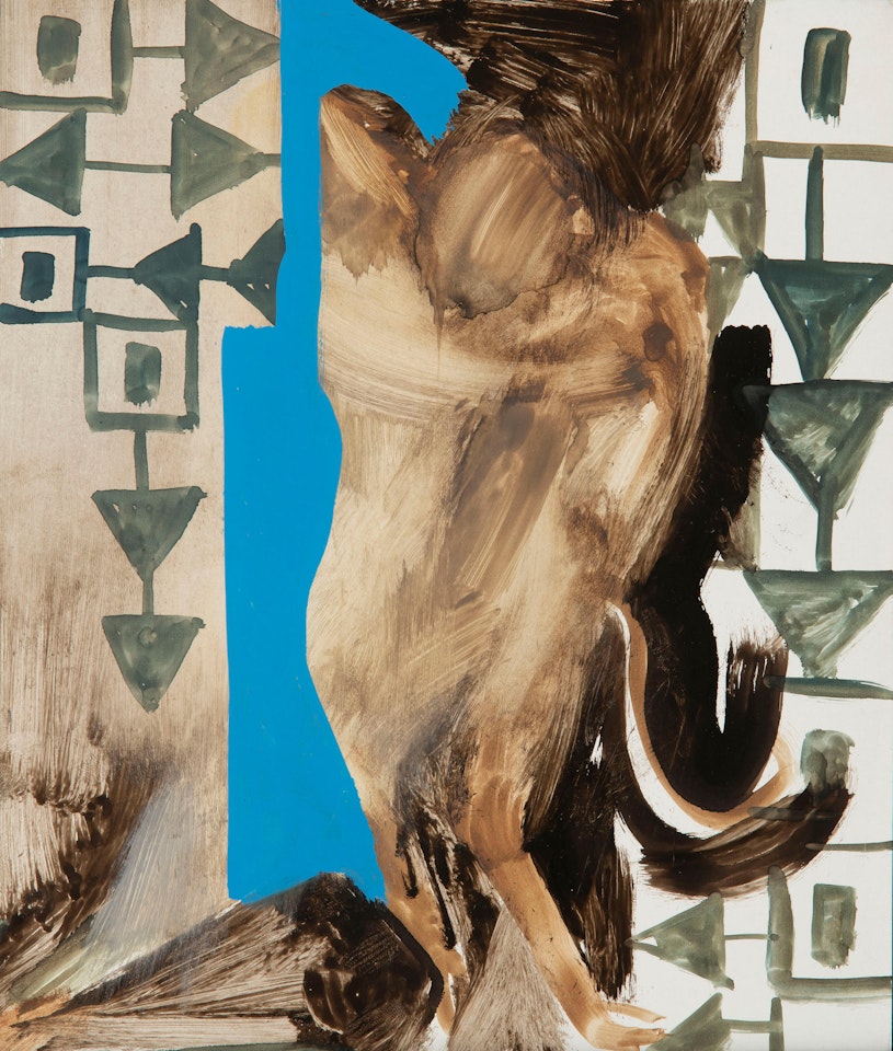 Faun and Woman by Sidney Nolan