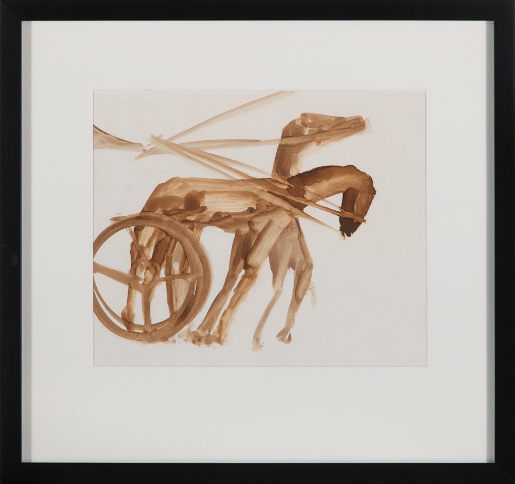 Iliad, The Horses of Patroclus by Sidney Nolan