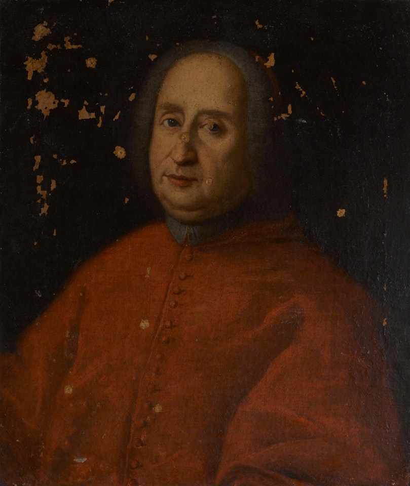 A portrait of a cardinal, thought to be Cardinal Neri Corsini by Italian School