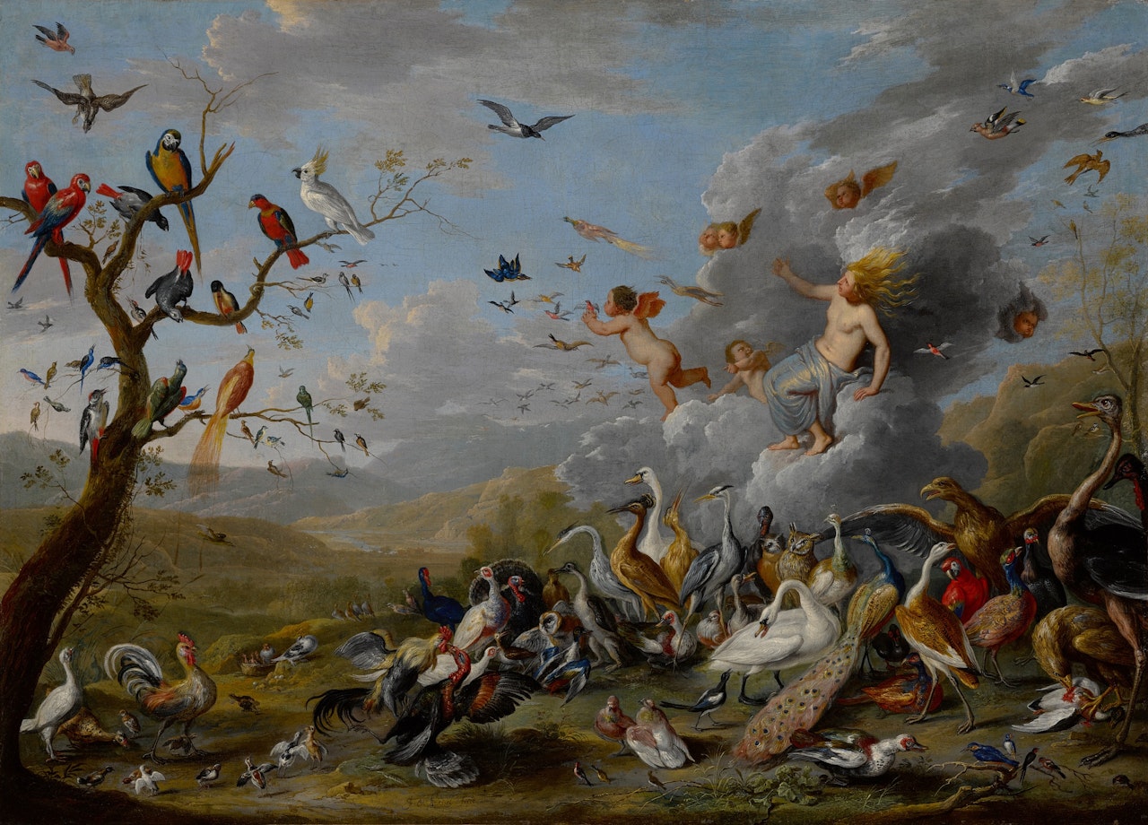 An Allegory of Air by Jan Van Kessel The Elder