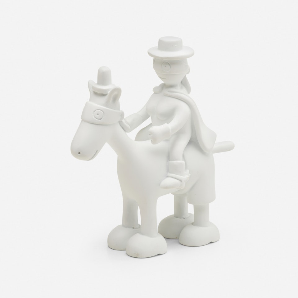 Horse and Rider maquette by Tom Otterness