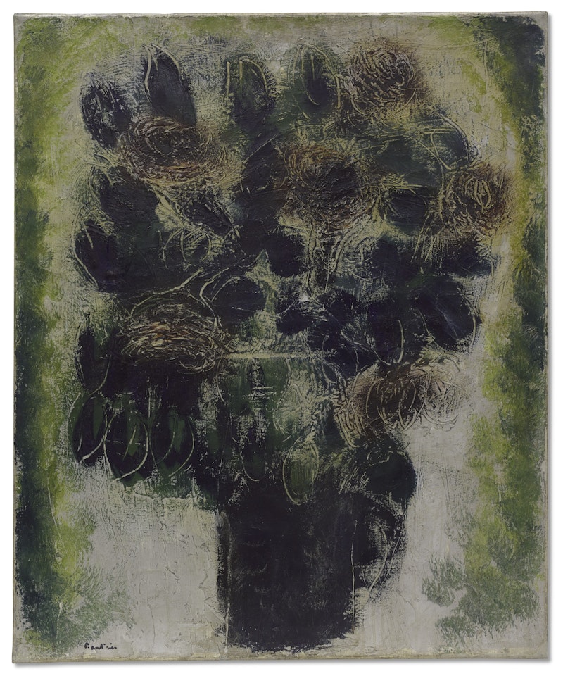 Vase de fleurs by Jean Fautrier