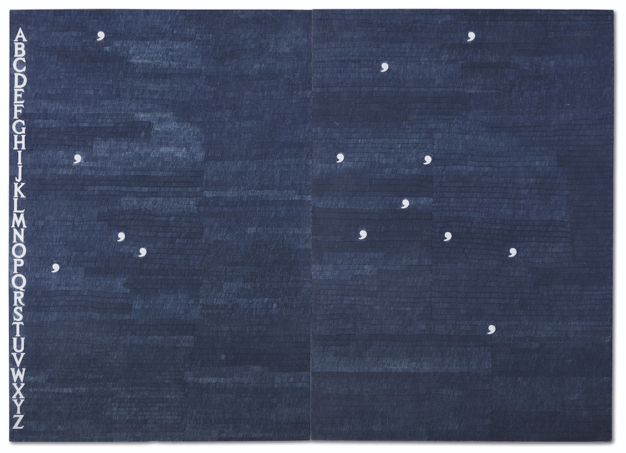 Piano inclinato by Alighiero Boetti