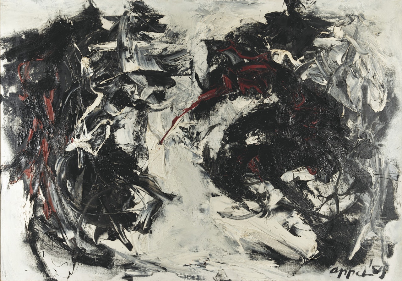 La bataille by Karel Appel
