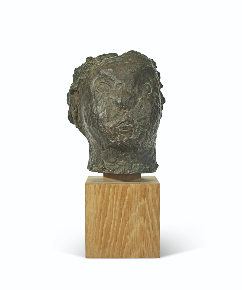 Tête by Jean Fautrier