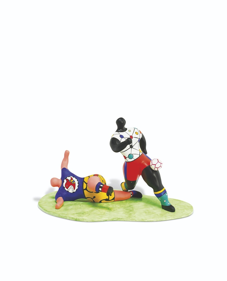 Les footballeurs by Niki de Saint Phalle