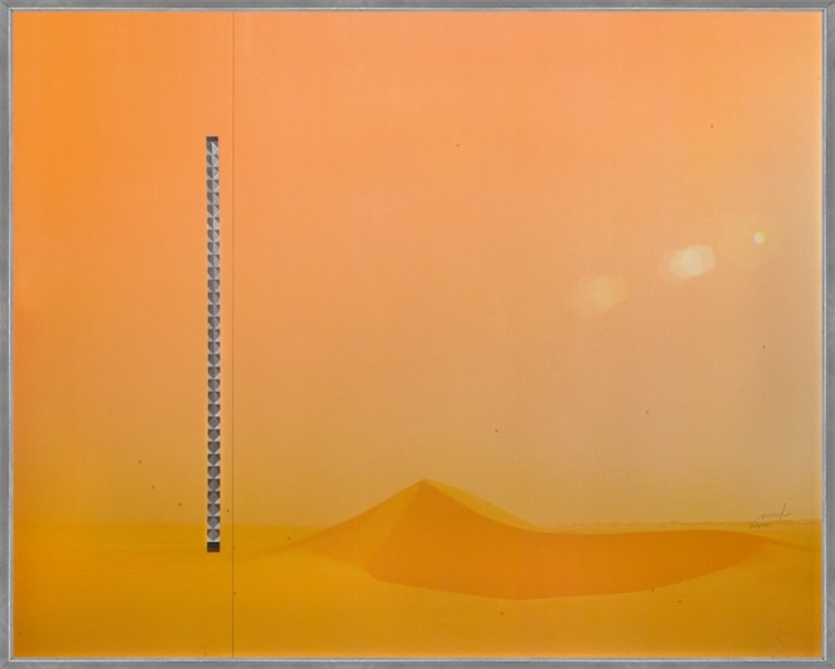 Aus: „Sahara Edition: Station 1 by Heinz Mack