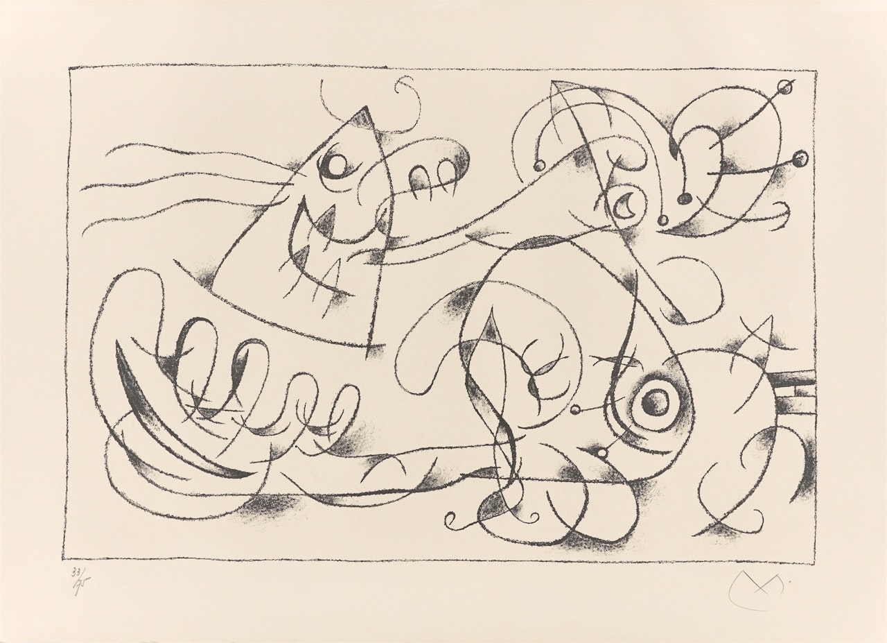 Aus: „Ubu Roi“ by Joan Miró